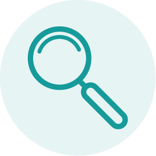Icons Magnifying glass