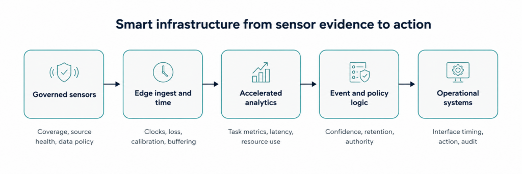 Smart Infrastructure Sensor to Action