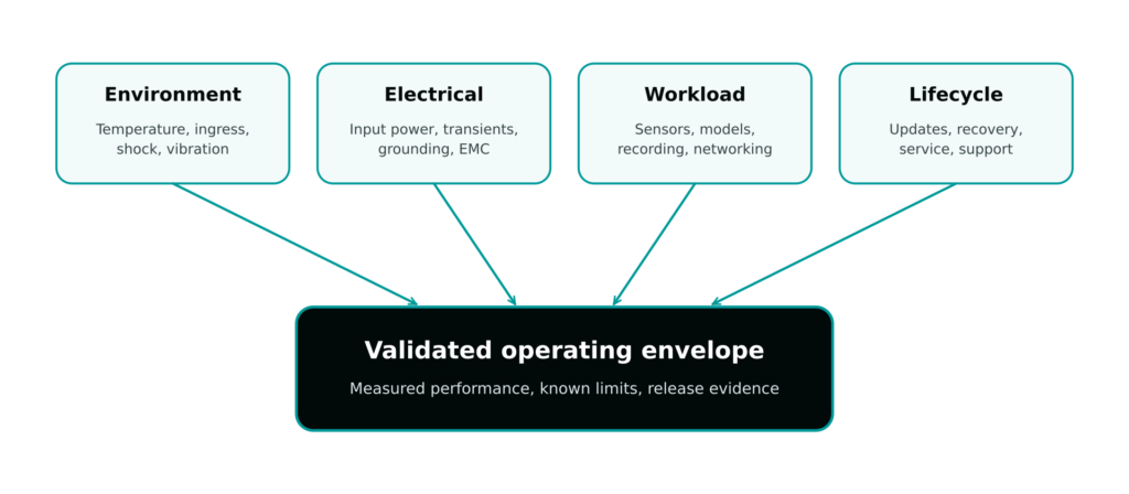 validated operating envelope