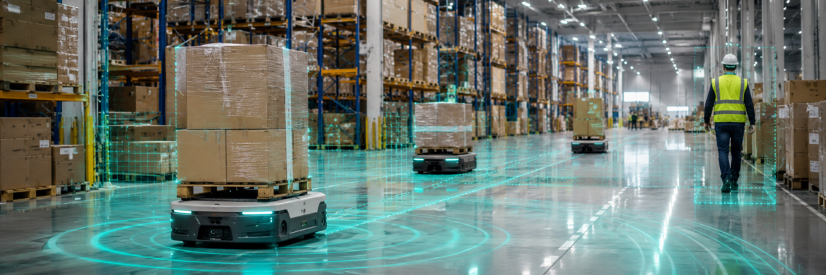 warehouse amr fleet perception banner
